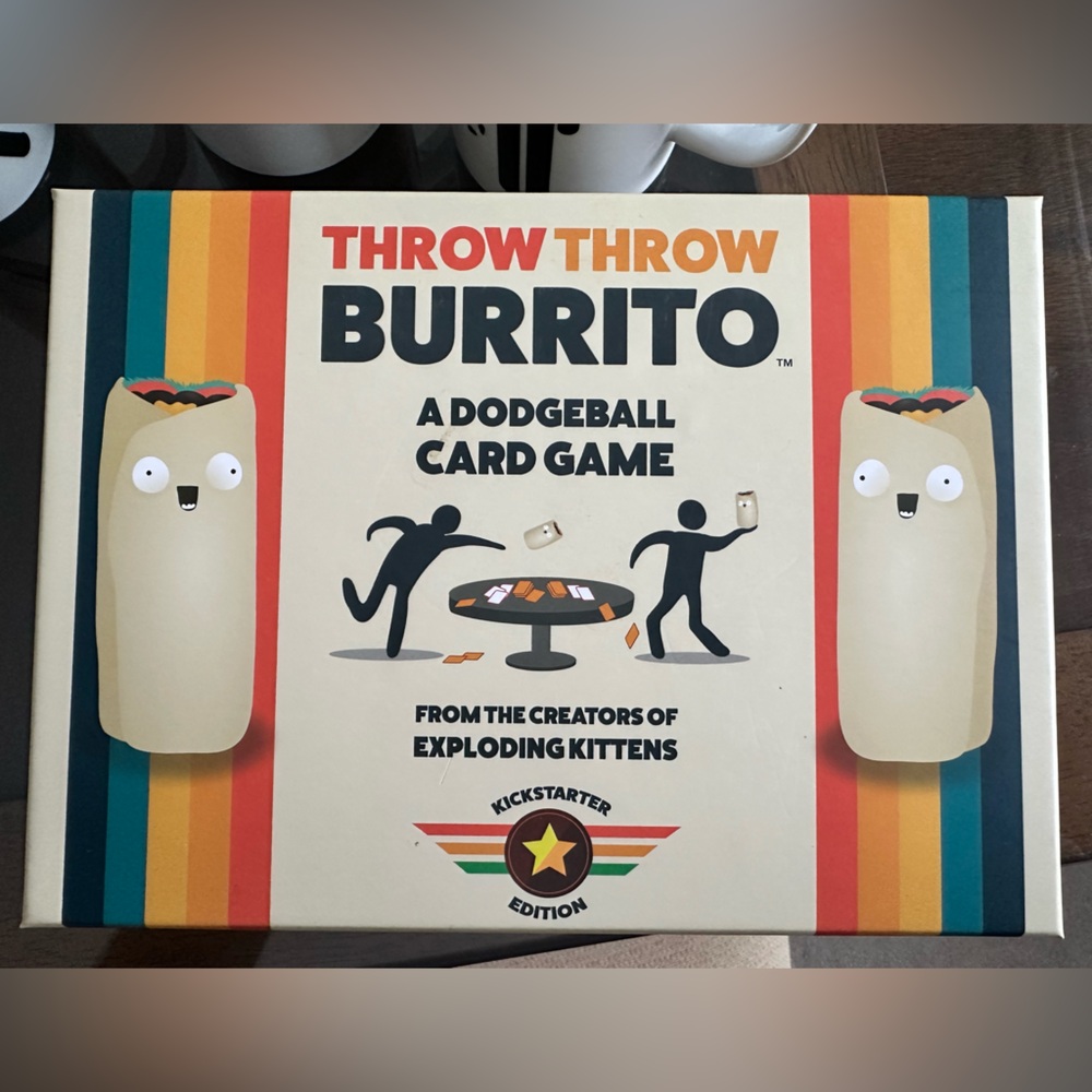 New in box - Throw Throw Burrito